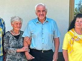 von links: Siegfried Dill, Inge Leimeister, Markus Schaupp, Helga Wagner, Ute Merz.Doris Grundmann-Kleinhenz