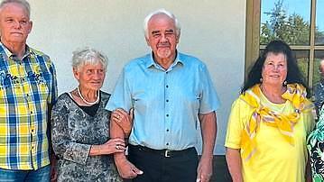 von links: Siegfried Dill, Inge Leimeister, Markus Schaupp, Helga Wagner, Ute Merz.Doris Grundmann-Kleinhenz