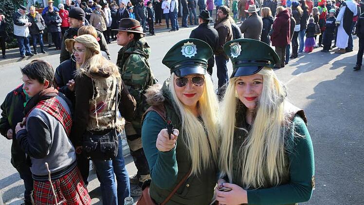 Närrisches Treiben in ReckendorfFoto: Barbara Herbst