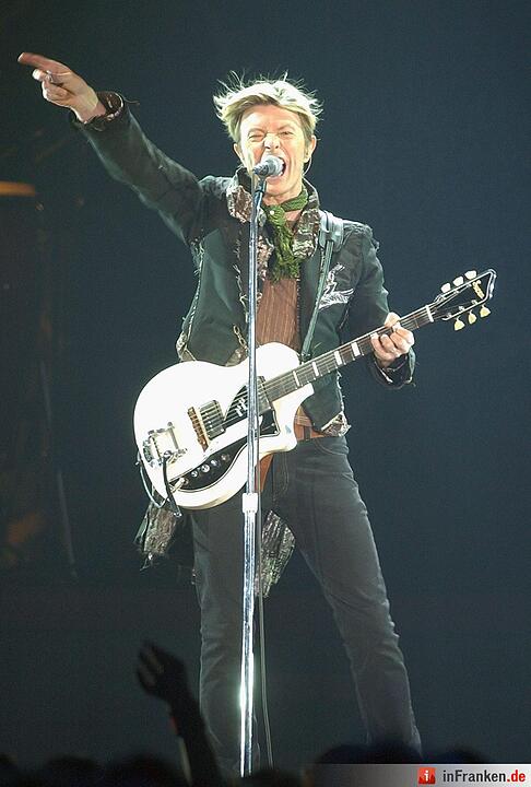 David Bowie bei einem Konzert in Zürich  Foto:EPA/DOROTHEA MUELLER