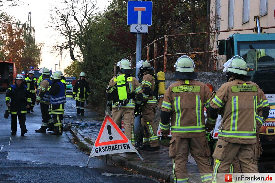 Gasleck: Sperrungen und Verkehrschaos in Bamberg