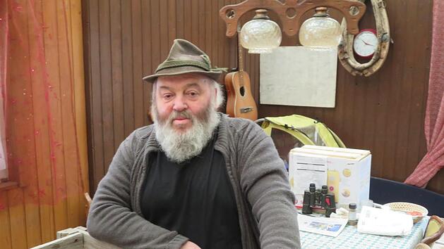 Paul Krapp t&uuml;ftelt f&uuml;r sein Leben gerne.Monika Sch&uuml;tz