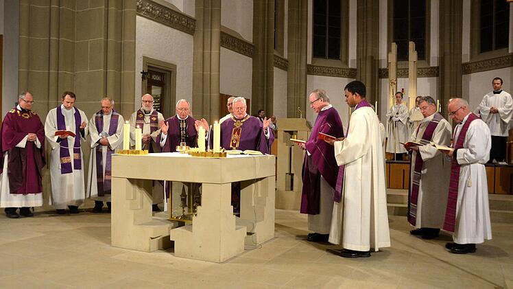 Besuch des Bischofs in Bad Kissingen. Foto: Peter Rauch