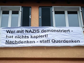 In vielen Städten - wie hier in Stuttgart - regt sich Widerstand gegen die "Spaziergänger".