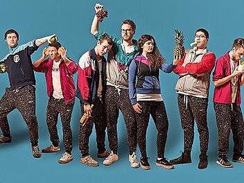 Die Band Zweiraumsilke spielt deutschsprachigen Hip-Hop.