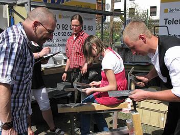 Alle fünf Jahre präsentieren sich Unternehmen aus der fränkischen Rennsteigregion in Steinbach am Wald. Dieses Bild entstand 2010.  Foto: Archiv