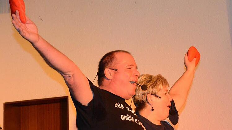 Das Ehepaar Marion und Ralf Hartmann ist ein Herz und eine Seele.