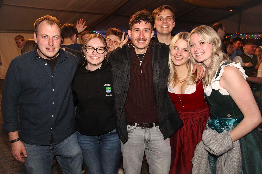 Die Partyband "highline" sorgte f&uuml;r gute Stimmung.