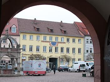 Die Eigentümerin des Gebäudes, in dem unter anderem die Einhorn-Apotheke untergebracht ist, plant gegenüber dem Rathaus einen Neubau.
