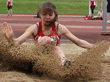 Eine der ausgezeichneten Leichtathletinnen: Deborah Adam. Foto: Reinhold Nürnberger