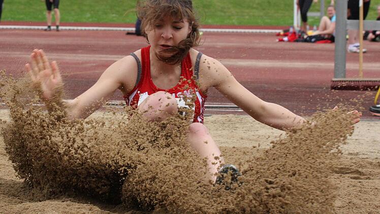 Eine der ausgezeichneten Leichtathletinnen: Deborah Adam. Foto: Reinhold Nürnberger