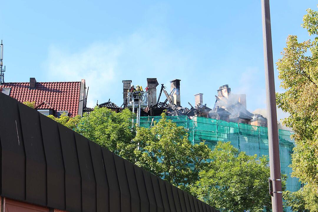 Wohnhausbrand in Bayreuth