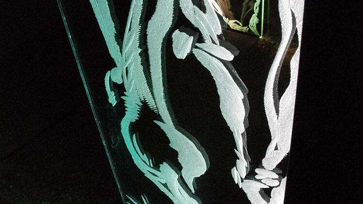 "Die Enge der Leichtigkeit des Seins" von Winfried Wunderlich. Foto: Marco Meißner