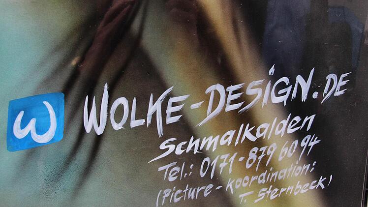 Der Airbrush-Künstler hinterließ seine Handschrift. Foto: Friedwald Schedel