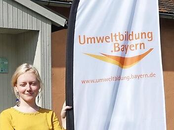 Regina Kleinhenz absolviert bis Ende August ein Freiwilliges Ökologisches Jahr im Schullandheim am Bauersberg.  Foto: Marion Eckert