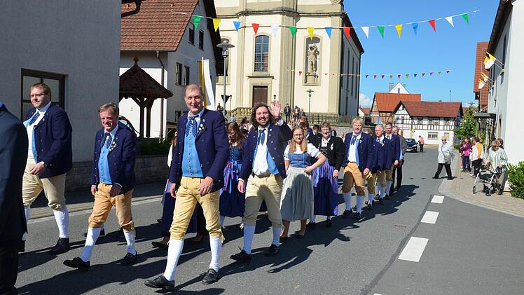 Die Musikkapelle Gauaschach feiert ihr 50-jähriges Bestehen .  Foto: Jana Keul