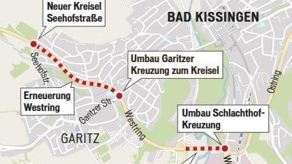 Umbaumaßnahmen StadtringGrafik: Micho Haller