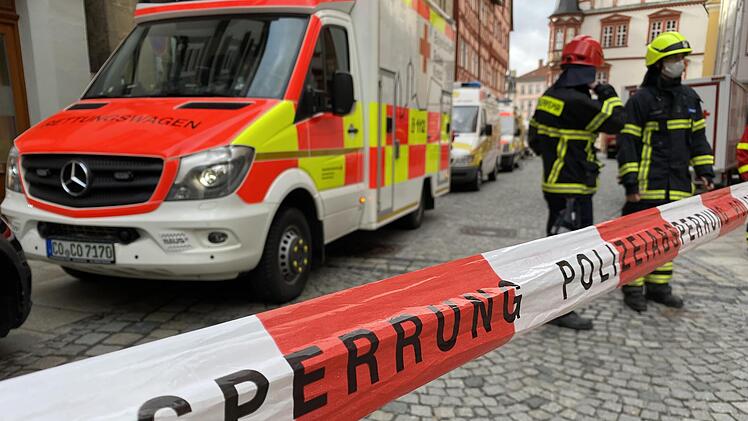 Ein 54-jähriger Coburger hat  einmal mehr in Coburg für Aufruhr gesorgt und einen mehrstündigen Großeinsatz auf dem Marktplatz provoziert.