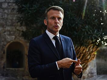 Frankreichs Staatspräsident Emmanuel Macron