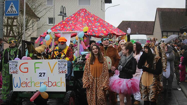 Sinntaler Faschingszug in Altengronau am 30. Januar 2016 Foto: Steffen Vetter
