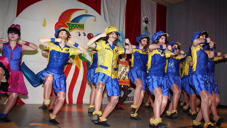 Beim Maßbacher Büttenabend in der Lauertalhalle. Foto: Dieter Britz