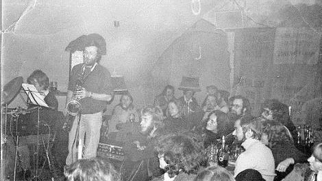 Der Bamberger Jazzclub im Jahr 1976  Foto/Repro: Andreas Thamm