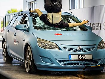 Bj&ouml;rn Steiger Stiftung mit Crashtest