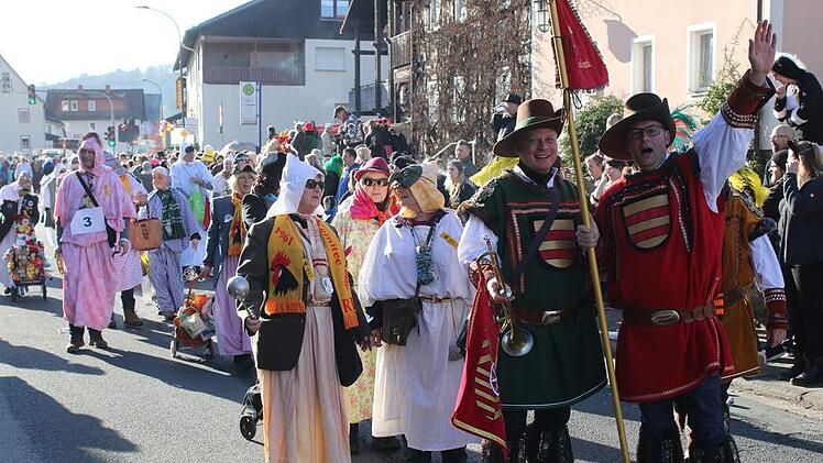 Die Rienecker kamen als Herolde. Foto: Steffen Vetter