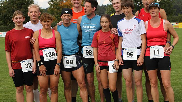 Zahlreiche Vorderplätze erreichte die Mannschaft der LG Veitenstein.