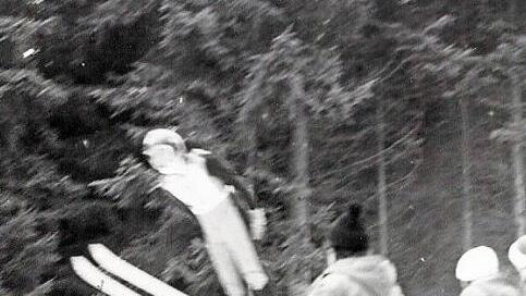 Jeder Sprung auf der Grenzlandschanze in Rothenkirchen war eine Mutprobe.