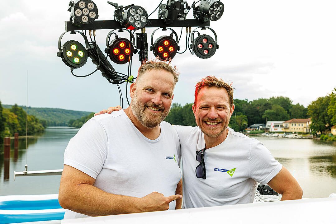 Auf drei Decks wurde richtig gefeiert!