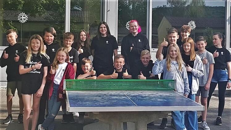 Schüler der Jakob-Kaiser-Realschule
