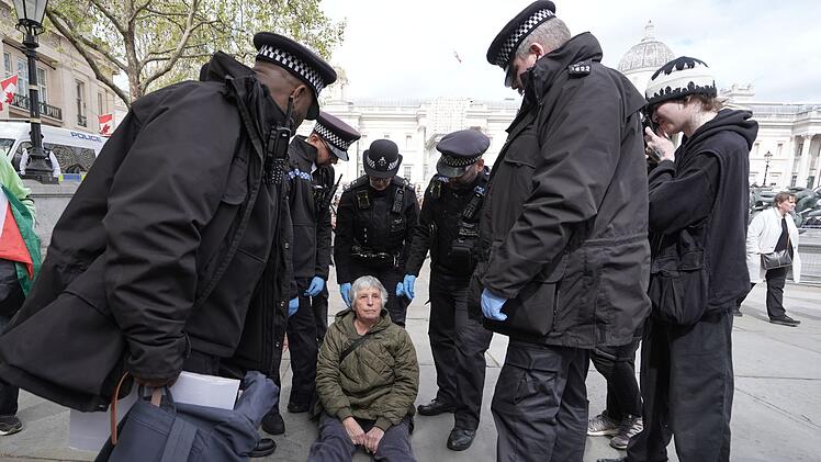 Pro-pal&auml;stinensische Demonstration in London