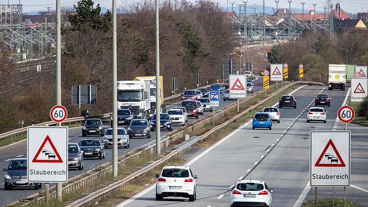 Frankenschnellweg in Nürnberg