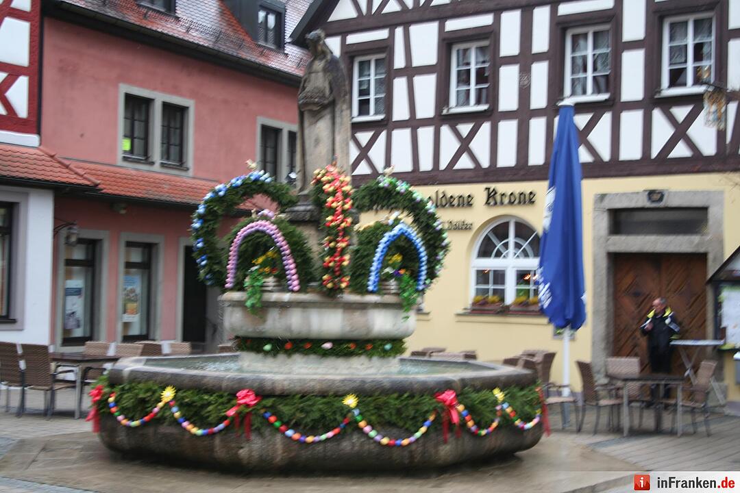 Osterbrunnen in der Fränkischen Schweiz