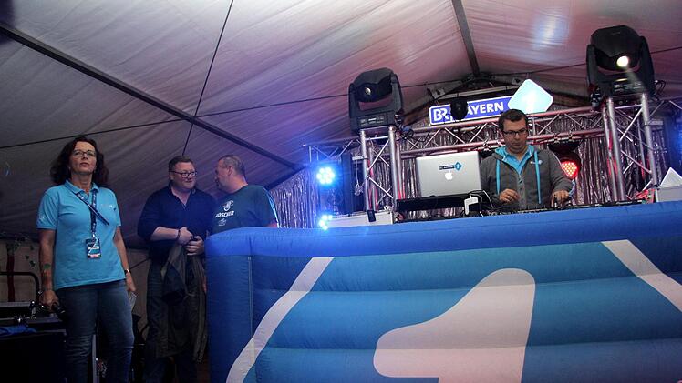 Impressionen von der Bayern-1-Disco  Foto: Richard Sänger