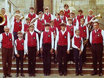 Die Ehrabocher Musikanten von 1967, kurz nach ihrer Gründung  Fotos: privat