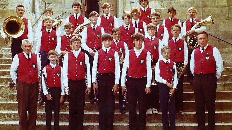 Die Ehrabocher Musikanten von 1967, kurz nach ihrer Gründung  Fotos: privat