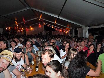 "Waldschrat" lockten mehr als 500 Musikliebhaber aus ganz Oberfranken nach Brücklein. Foto: Werner Reißaus