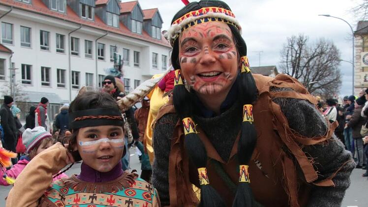 Der Forchheimer Faschingszug, ein Spektakel für alle.  Josef Hofbauer