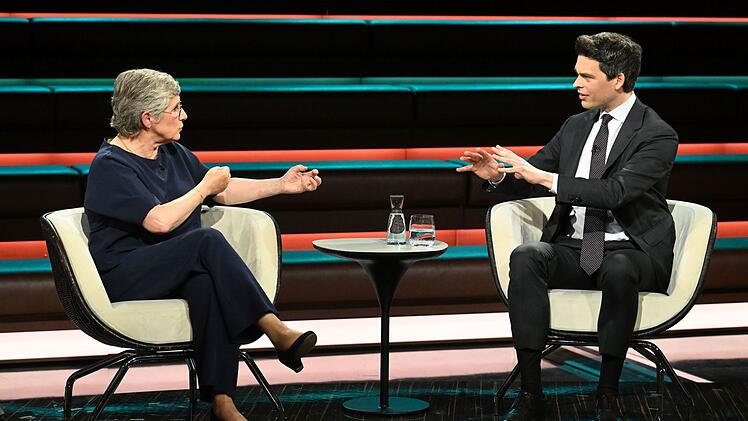 Im Streitgespräch mit CDU-Politiker Christoph Ploß kritisierte Grünen-Fraktionsvorsitzende Britta Haßelmann das Versagen von Jens Spahn.