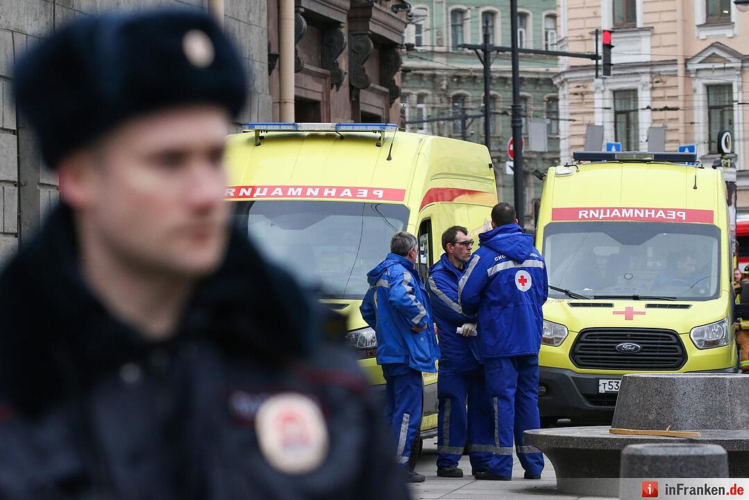 Explosion in der U-Bahn in St.Petersburg