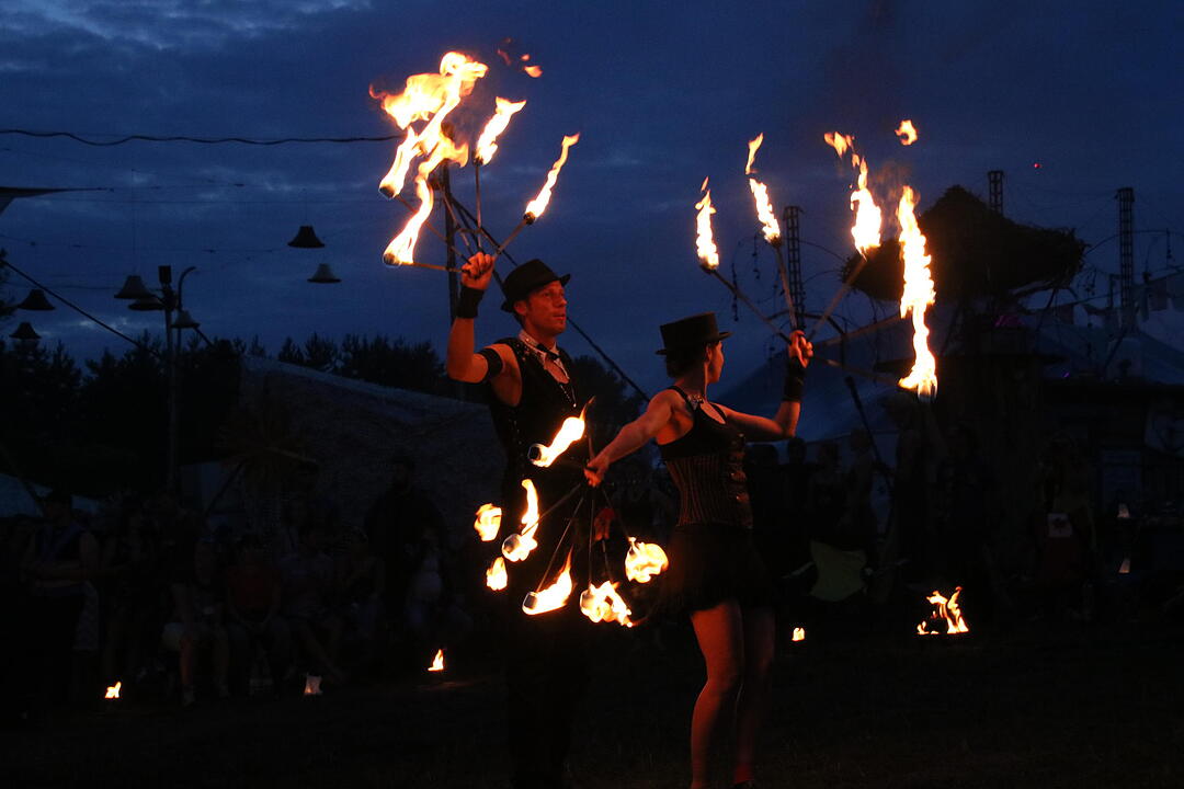 Klangtherapie 2017 - Die Feuershows