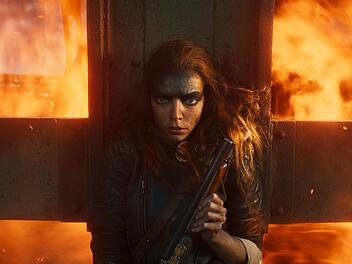 Auch Feuer kann Furiosa (Anya Taylor-Joy) nicht aufhalten.