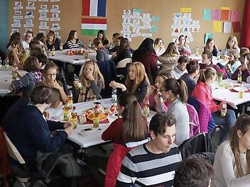 Die Schüler in einem Klassenzimmer Foto: privat