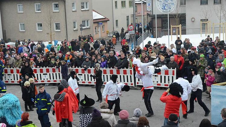Die Rothenkirchener Narren. Foto: Hofmann