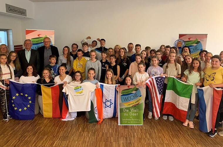 Landkreis Bamberg: Erste internationale Jugendbegegnung - gemeinsam "Brücken schlagen"