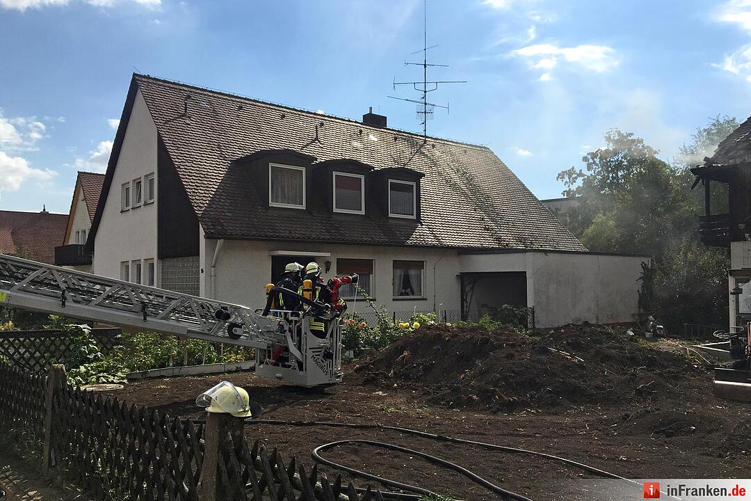 Wohnhausbrand in Bad Windsheim