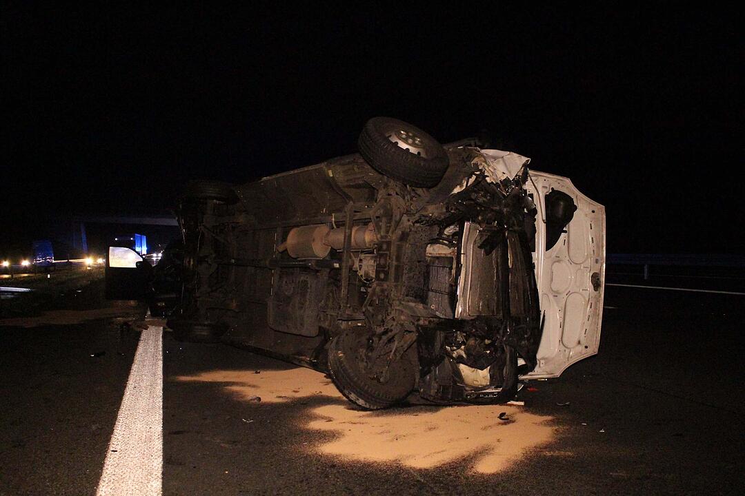 Schwerer Unfall auf der A9