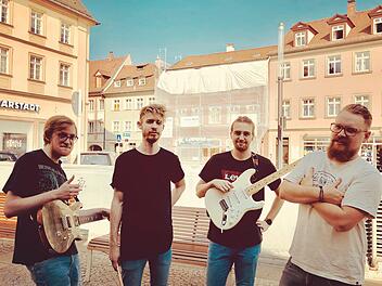 "Suns of Ørenda", vier Jungs aus dem Raum Bamberg/Haßberge, stehen für fette Gitarrenriffs und eindringliche Melodien. Foto: PR